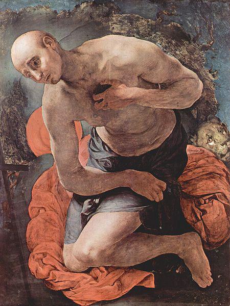Jacopo Pontormo Bubender Hl. Hieronymus France oil painting art
